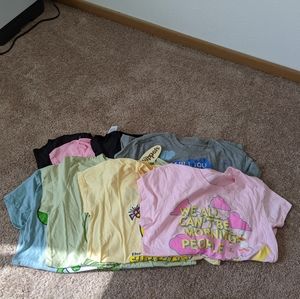 Lot of 8 Junior Fitted Tees